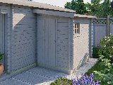 Blokhut Toilet kit annexe, 28 mm, foto 2