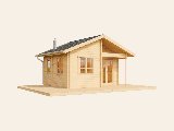 Sauna huis Tanhua, 70 mm, onbehandeld, foto 2