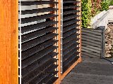 Tuinscherm Zillertal, douglas, RVS-geschroefd, 17-planks (15+2) 180 × 180 cm, foto 2
