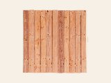 Tuinscherm Agadir, Red Class Wood geïmpregneerd vuren, RVS-geschroefd, 23-planks (21+2) 180 × 180 cm, foto 1