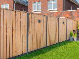 Tuinscherm Agadir, Red Class Wood geïmpregneerd vuren, RVS-geschroefd, 23-planks (21+2) 180 × 180 cm, foto 2