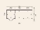 Bergen L Type 8 douglas gedroogd potdekselplank, foto 4