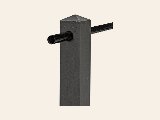Steigerbuis Ø4,2 × 300 cm, 1,75 mm, RAL 9005, foto 1