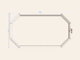 Luxe houten zwembad Cas Abou 814 × 460 × 136 cm, foto 6