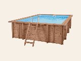 Luxe houten zwembad Playa Lagun 600 × 419 × 129 cm, foto 1
