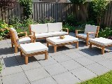Teak modulaire lounge set Tambora, foto 1