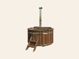 Hottub met RVS kachel Ø180 cm Thermowood, foto 2