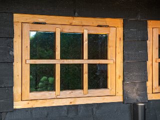 Red Class Wood uitzetraam 6-ruits, B900 × H700 mm buitenmaat