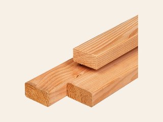 Douglas panlat fijnbezaagd 22 × 45 mm