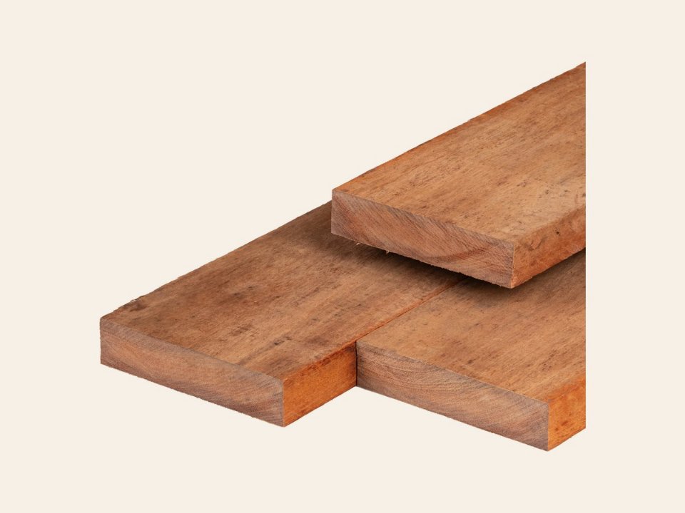 Angelim vermelho hardhout bestekhout fijnbezaagd