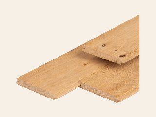 Eiken t&g-profiel geschaafd, 2 zijden vellingkant