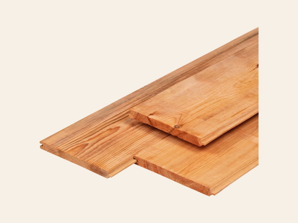Red Class Wood vuren t&g-profiel geïmpregneerd, geschaafd, 2 zijden vellingkant