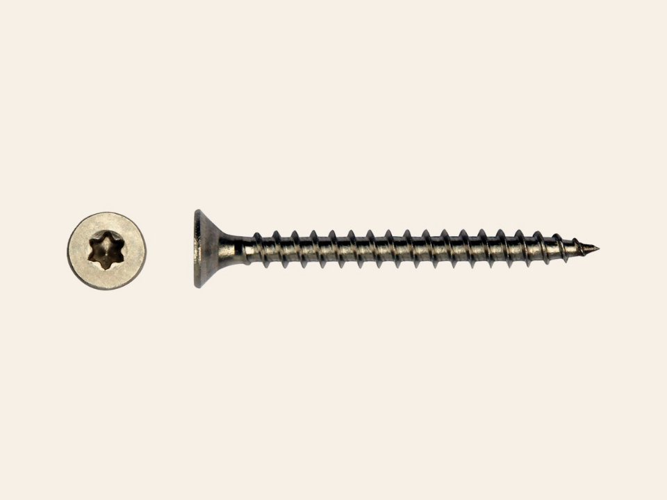 FixGard spaanplaatschroef RVS304, Torx