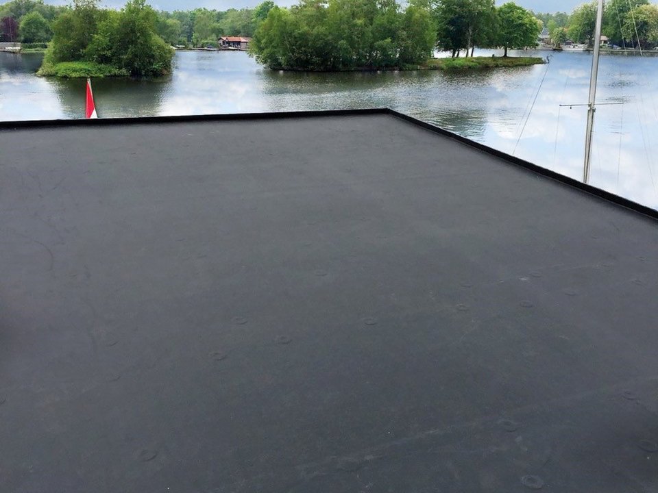 EPDM dakbedekking combinatieset incl. contactlijm (1-zijdige verlijming)