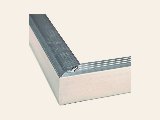 Blokhutaccessoires aluminium buitenhoek daktrim incl. 1 klang, foto 1