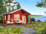 Sauna huis Tanhua, 70 mm, onbehandeld, foto 1