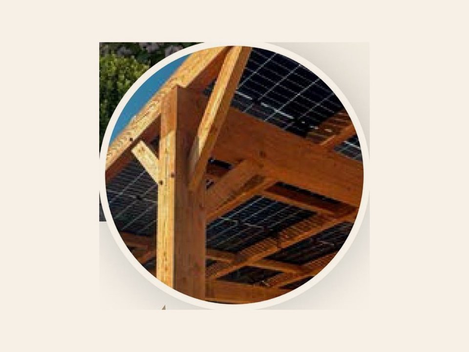 Zonnepanelen pakket (15) t.b.v dubbele carport