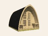 Camping POD, 28 mm, vuren onbehandeld, foto 2