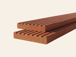 Hardhouten vlonderplank okan 35 × 145 mm