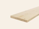Blank vuren plank geschaafd, foto 3