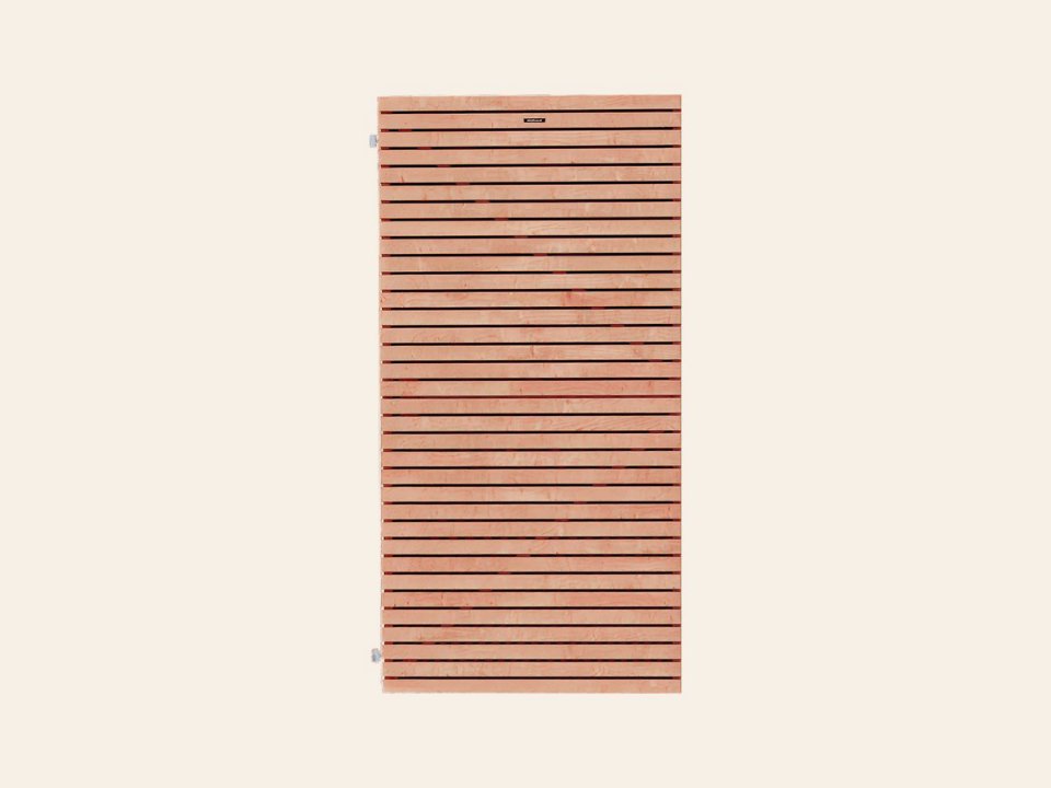 Tuindeur Stalen frame Elan Stalen frame 100 × 180 cm Lariks / douglas