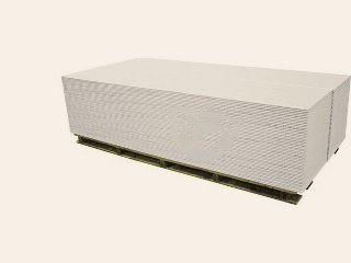 Gipsplaat 9,5 mm x 60 × 360 cm