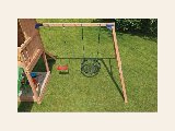 Aanbouwschommel speeltoestel Swing, geschaafd grenen & douglas, foto 1