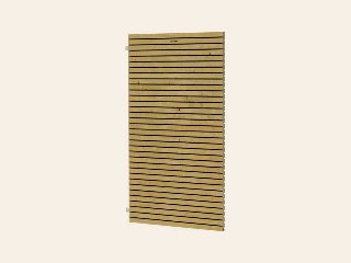 Tuindeur Elan Excellent, 100 × 180 cm, groen geïmpregneerd