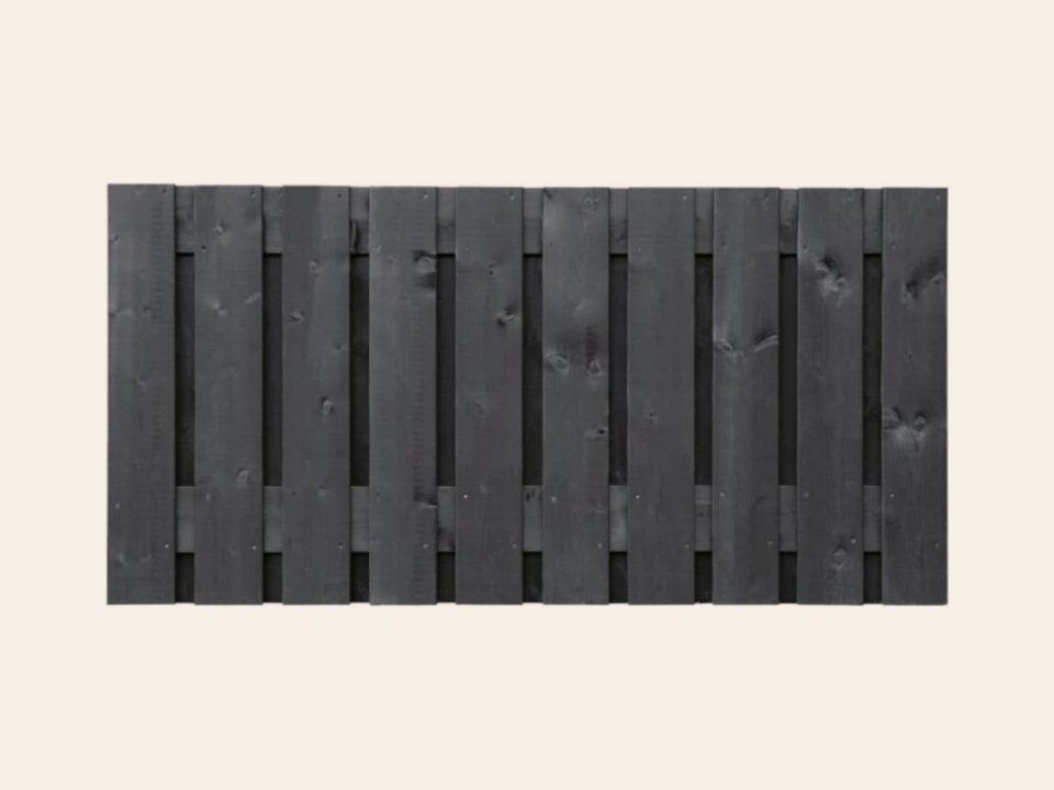 Zwart scherm 21-planks