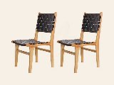Teak tuinstoel Bantam (set van 2 stoelen), foto 2