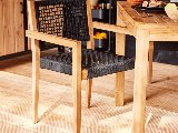 Stapelbare teak stoel Toledo (set van 2 stoelen), foto 1