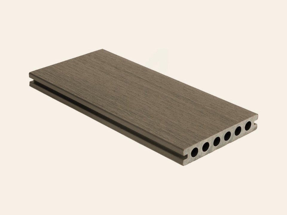 Composiet vlonderplank NewTechWood houtstructuur