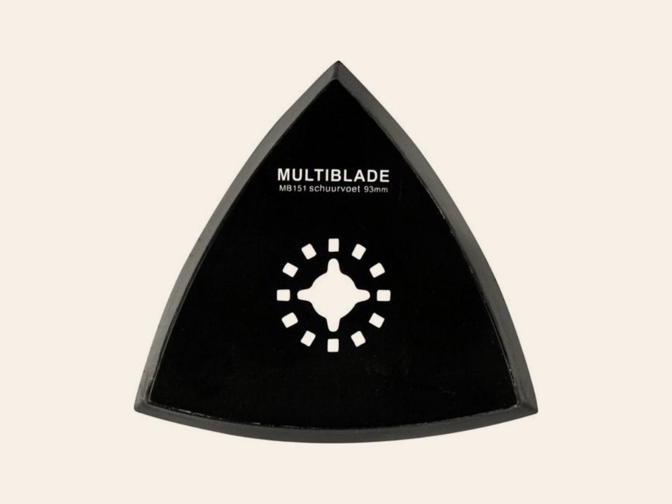 Multiblade MB151 Schuurvoet 93 × 93