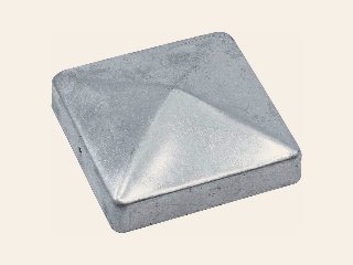 Paalornament Piramide verzinkt