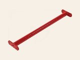 Duikelstang rood Gepoedercoat, foto 1