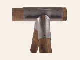 Schommelverbinding voor ronde palen Ø 10/12 cm, foto 2