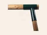 Schommelverbinding voor ronde palen Ø 10/12 cm groen, foto 2
