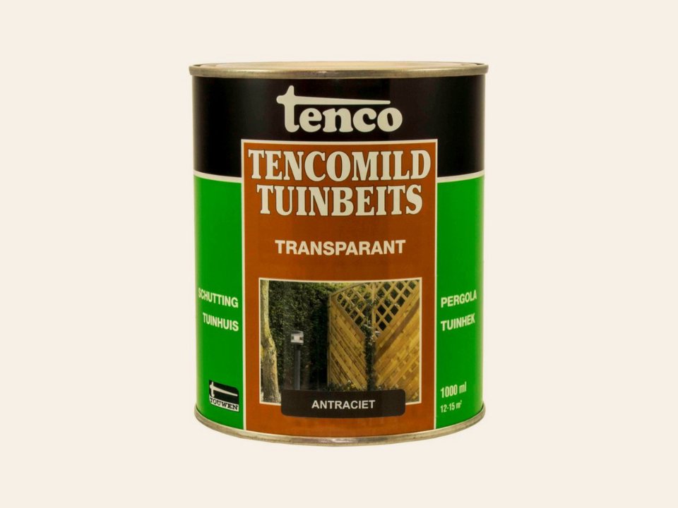 Tencomild transparant antraciet