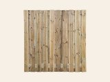 Scherm geïmpregneerd 21-Planks 180 × 180 cm (17 mm), foto 1