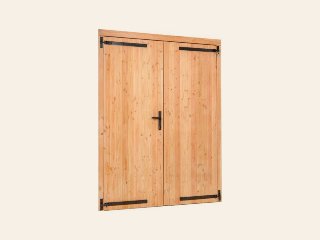Douglas Dubbele Deur XXL 225,4 × 215 cm
