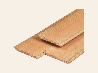 Douglas wand wisselsponning verticaal, excl. regelwerk